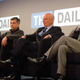 Alvey snapped this from his front-row seat at the February 2011 launch of the Daily. From left to right, they are Jon Miller, then digital chief of News Corp., Apple’s Eddy Cue, Rupert Murdoch and Jesse Angelo, former editor in chief of The Daily.